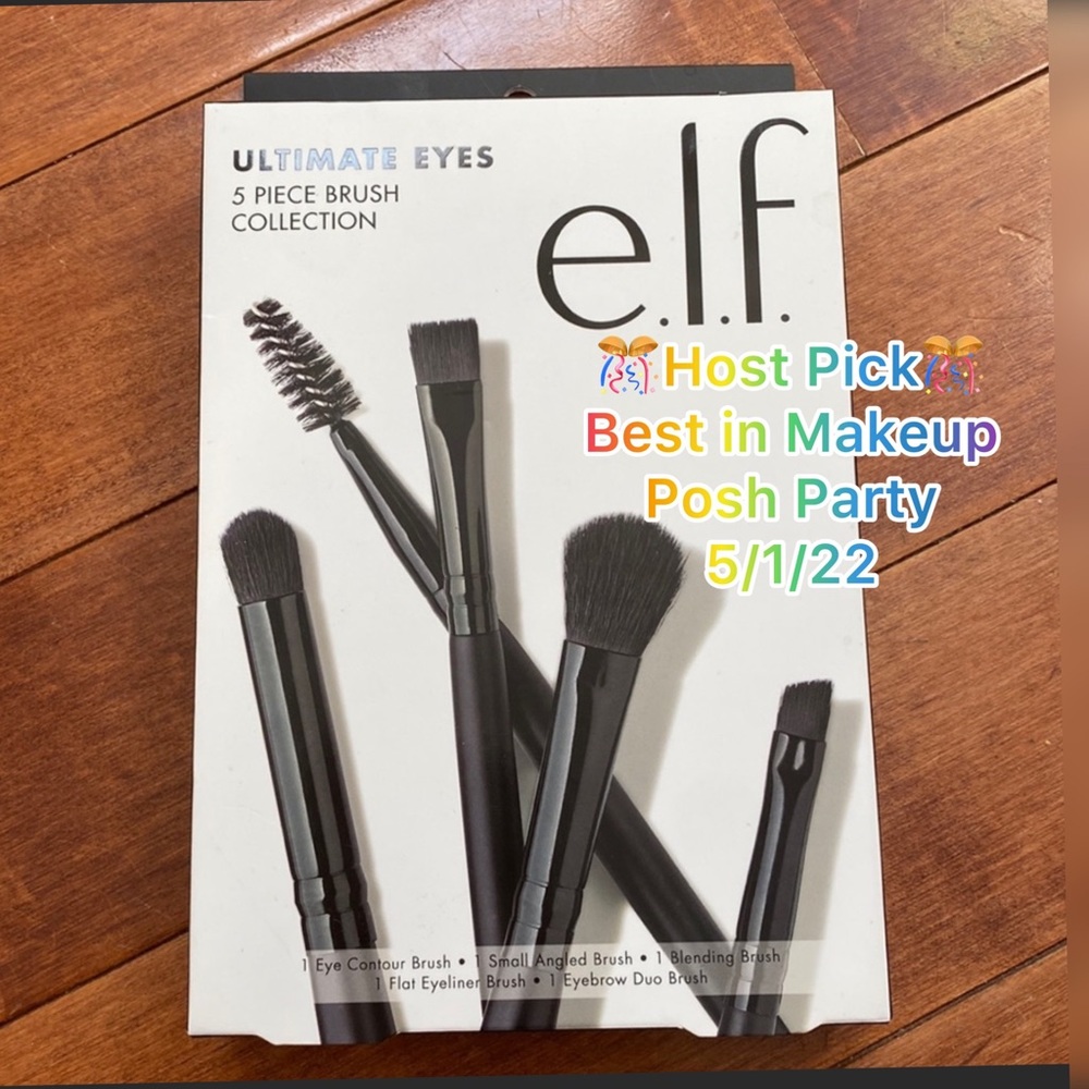 E.l.f Ultimate Eyes Brushes Set of 5 - Picture 3 of 6